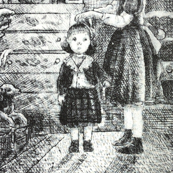 Lauren Ford "Early Rising" 1930s Art Print Treasury Collection Sketch Vtg - Picture 3 of 10